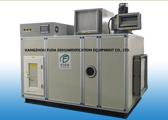 Widely Used Desiccant Wheel Dehumidifier , High Dehumidifying Capacity 80kg/h
