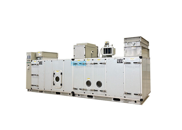 Deumidificatore industriale ad alte prestazioni con tecnologia a ruota essiccante e raffreddamento per camera bianca